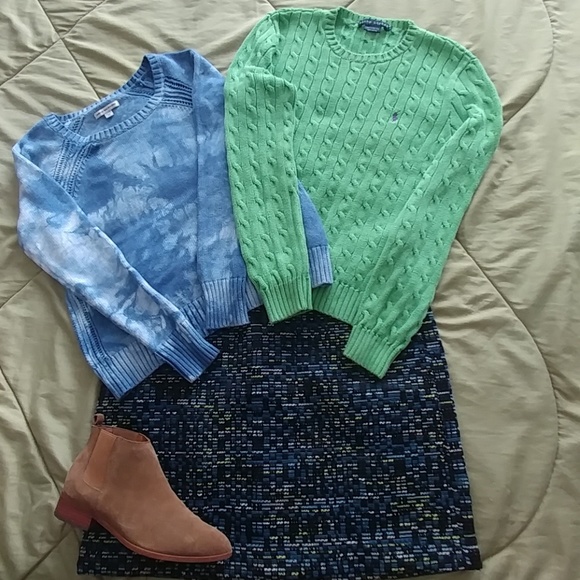 LOFT Dresses & Skirts - Beautiful Pattern Skirt